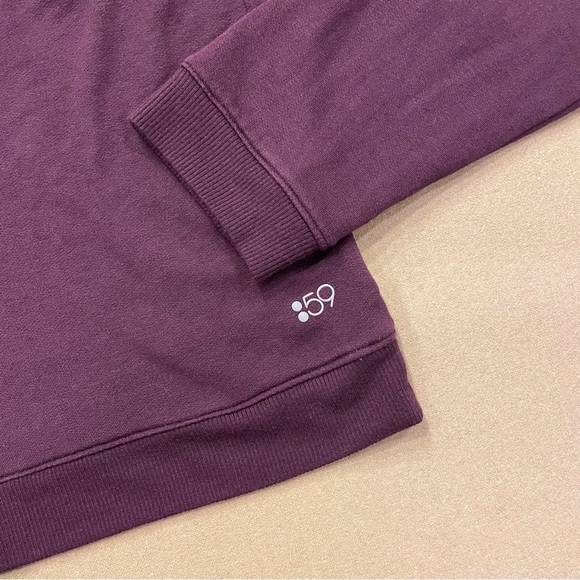 Splits59 Deux Crop Pullover Plum Color Size Medium - Picture 2 of 10